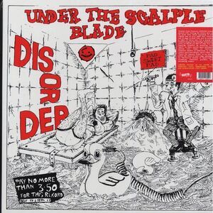 Disorder - Under The Scalple Blade (ltd. 500 copies made) (burgundy splatter vin